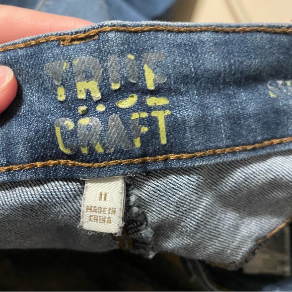 True Craft Denim Distressed Skinny Jeans - Picture 4 of 6